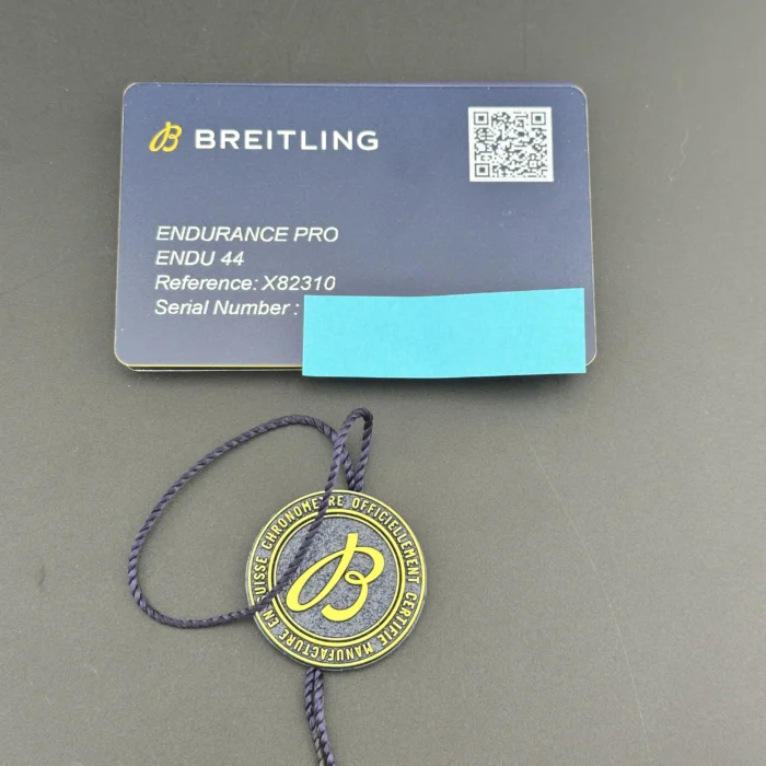 Breitling Endurance Pro Black Dial on Rubber Strap Ref. X82310281B1S2 with Card 2026 - Image 7