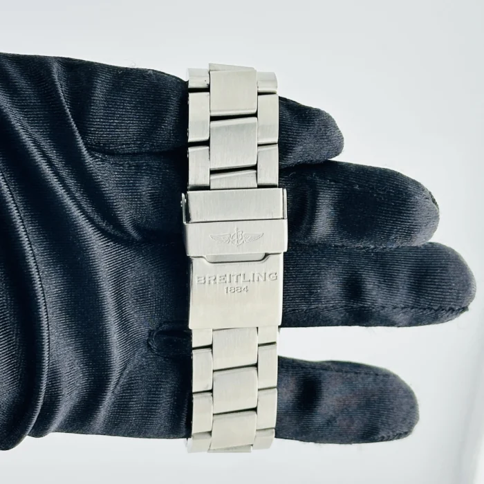 Breitling Colt Chronograph Black Dial on Stainless Steel Bracelet Ref. A13388 - Image 4