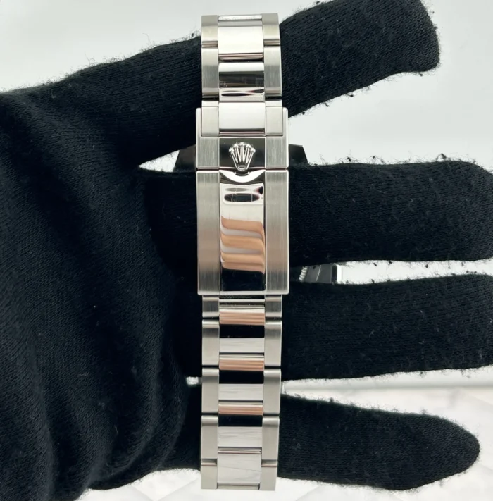 Rolex GMT-Master II Black Dial on Oyster Ref. 116710LN with Card (New Style White) 2016 - Image 4