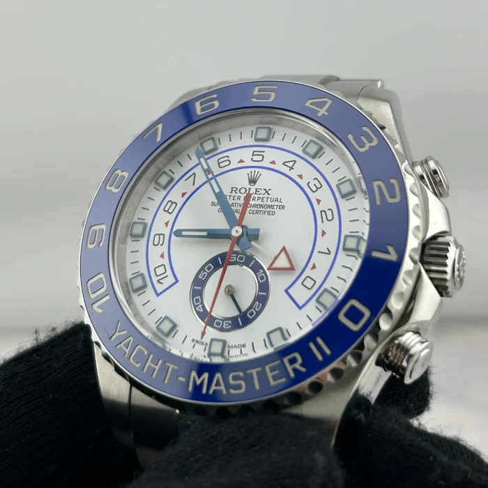 Rolex Yacht-Master II Matt White Dial on Oyster Ref. 116680 with New Style Card (White) 2016 - Image 3