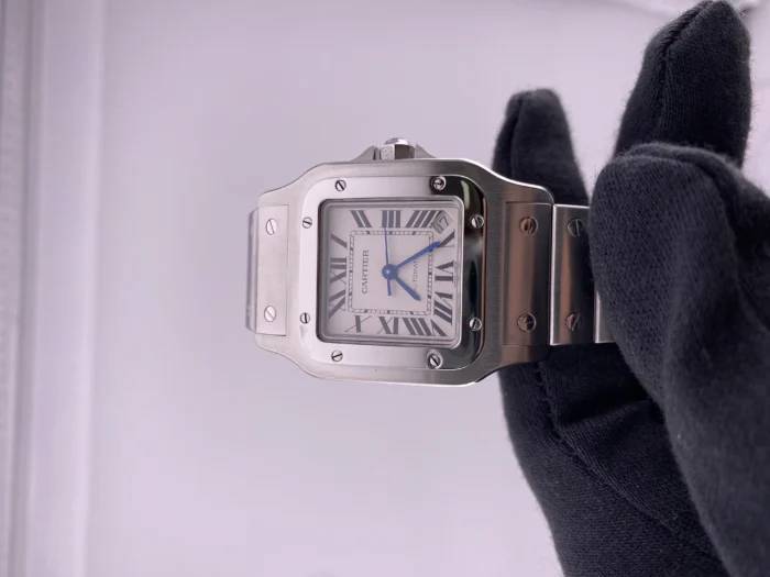 Cartier Santos Silver Dial Ref. 2823 - Image 2