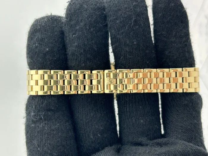 Audemars Piguet Carnegie White Dial on Gold Bracelet - Image 3