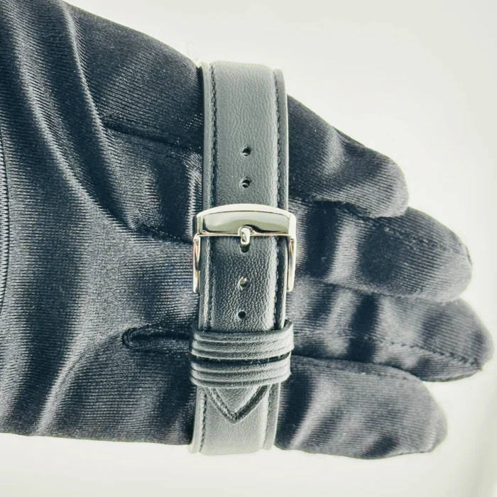 Rolex Oyster Speed-King Silver Stick / Has Spots, Faded Dial on Generic Leather Band Ref. 4220 - Image 3