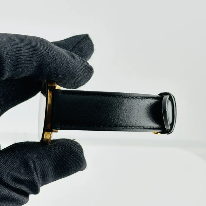 Rolex Cellini Champagne Stick Dial on Generic Leather Band Ref. 4112/8 - Image 4
