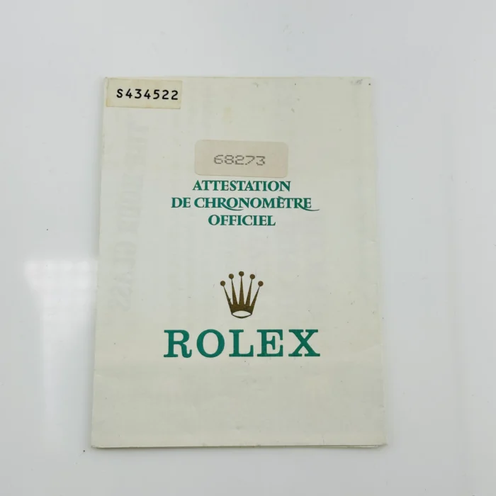 Rolex Datejust White Roman Dial on D-Link Jubilee Bracelet Ref. 68273 with Papers 1995 - Image 7