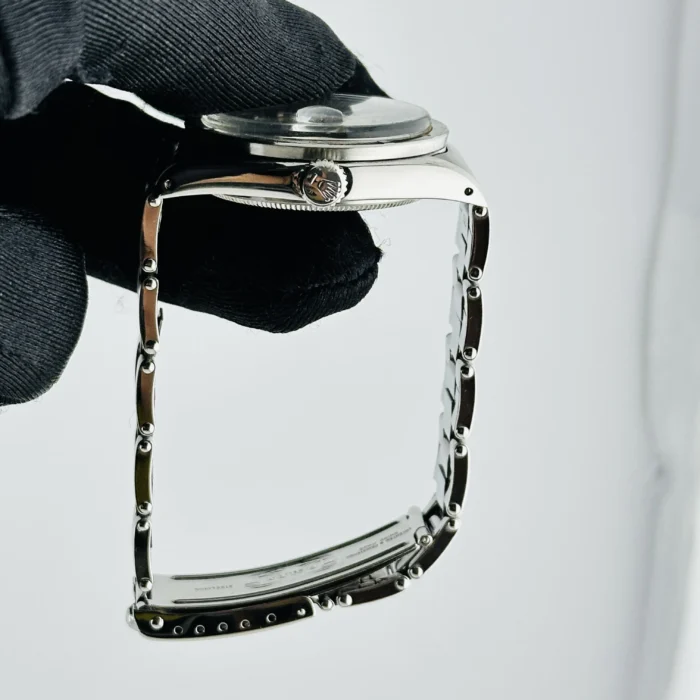 Rolex Oyster Perpetual Date Silver Stick / Has Spots Dial on Oyster Rivet Bracelet Ref. 1501 - Image 5