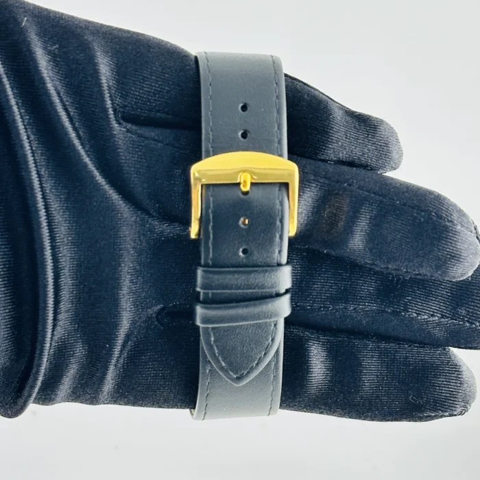 Rolex Submariner Black Dial on Generic Leather Band Ref. 16803 - Image 3