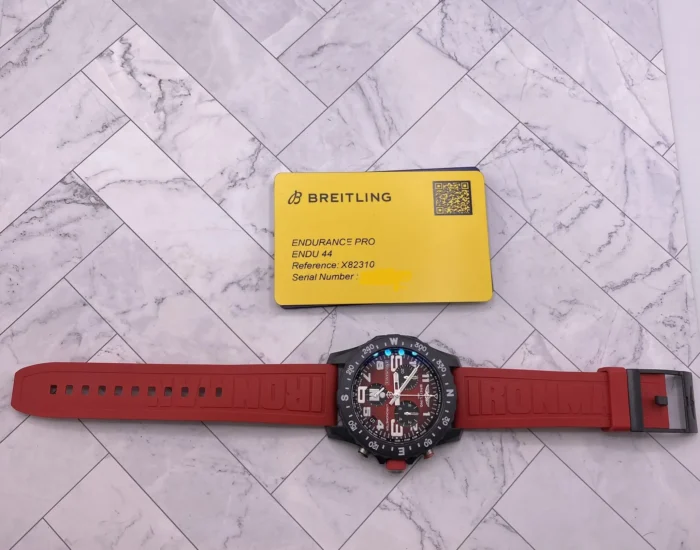 Breitling Endurance Pro Red Dial on Rubber Strap Ref. X823109A1K1S1 with Card 2026 - Image 6