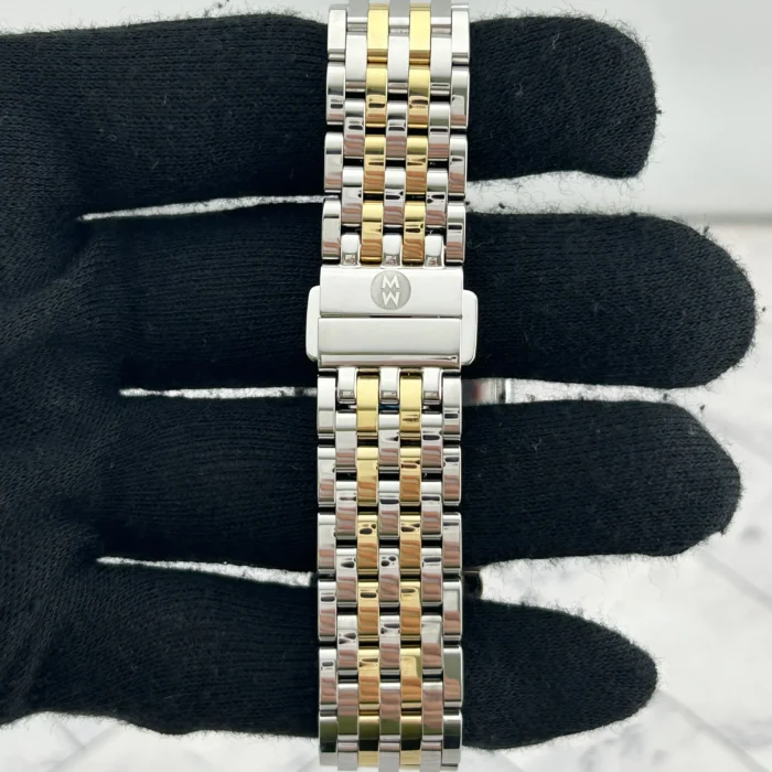 Michele Deco Madison Silver Set with Diamonds Dial Ref. MWW06G000013 with Card - Image 4