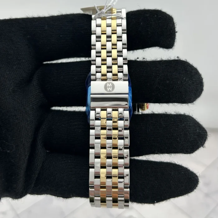 Michele Deco Madison Silver Set with Diamonds Dial Ref. MWW06G000013 with Card - Image 4