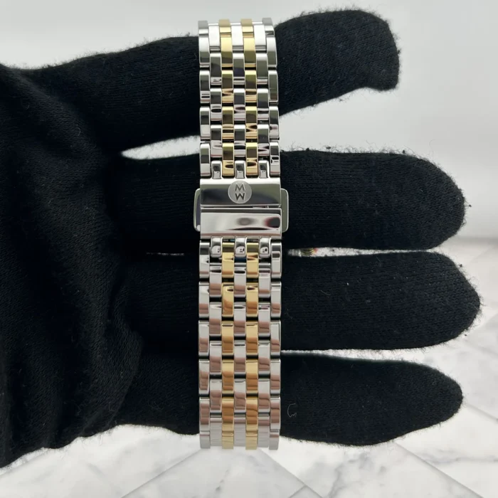 Michele Deco Madison Silver Set with Diamonds Dial Ref. MWW06G000013 with Card - Image 4