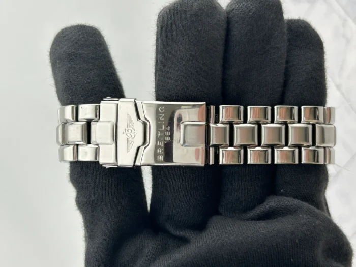 Breitling Intruder Reveil Black Dial on Stainless Steel Bracelet Ref. A51035 - Image 3