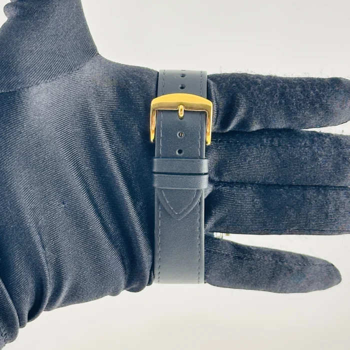 Rolex Datejust Silver / Gold Stick Dial on Generic Leather Band Ref. 1600/3 - Image 3