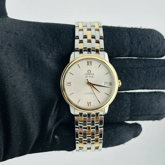 Omega De Ville Silver Dial Ref. 424.20.37.20.02.001 with Card - Image 2