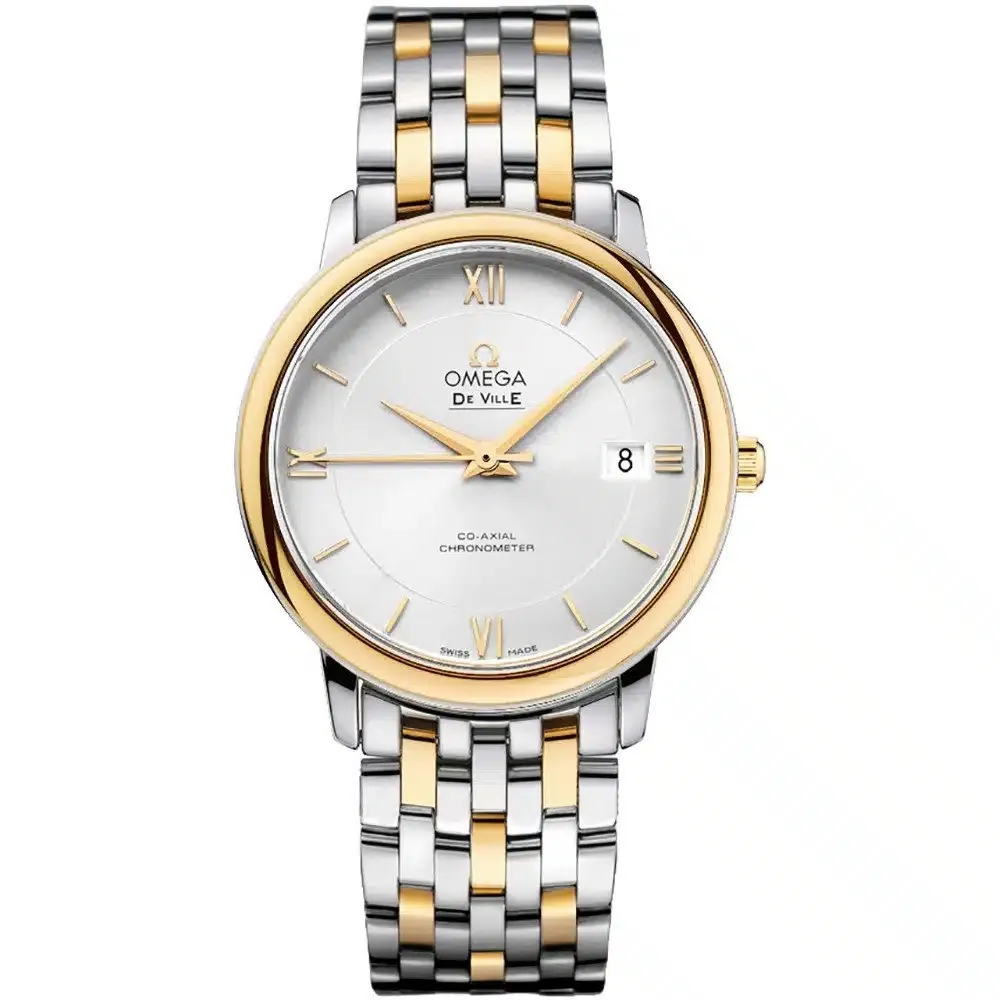 20624115_2e2sa6efdl5cuzerk8lofyskpcct.webp Omega De Ville Silver Dial Ref. 424.20.37.20.02.001 with Card - Image 1