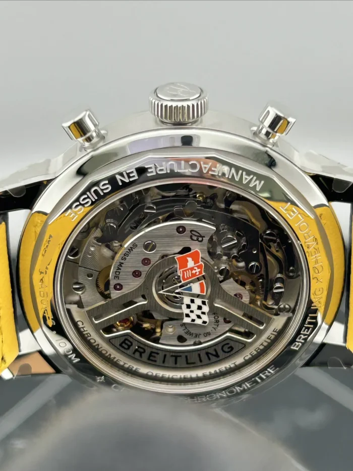 Breitling Top Time Red Dial on Leather Band Ref. AB01761A1K1X1 with Card 2026 - Image 7
