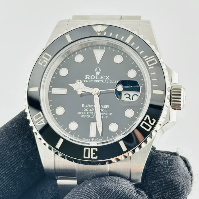 Rolex Submariner Black Dial on Oyster Bracelet Ref. 126610LN with New Style Card (green) 2025 - Image 3