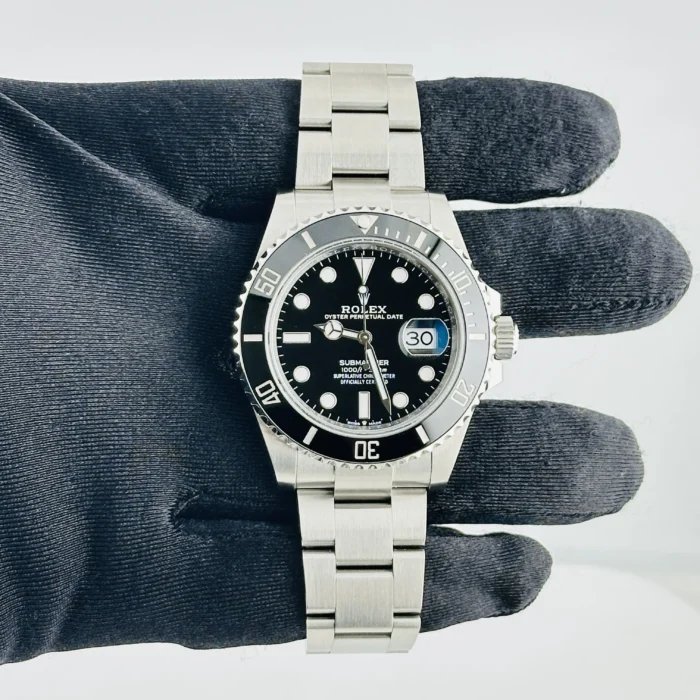 Rolex Submariner Black Dial on Oyster Bracelet Ref. 126610LN with New Style Card (green) 2025 - Image 2