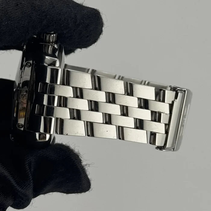 Breitling Chronomat Evolution White M.O.P. Dial on Stainless Steel Bracelet Ref. A13356 with Manuals Only - Image 4