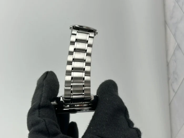 Omega Speed Master Black Dial on Stainless Steel Bracelet Ref. 3210.50 with Card - Image 4