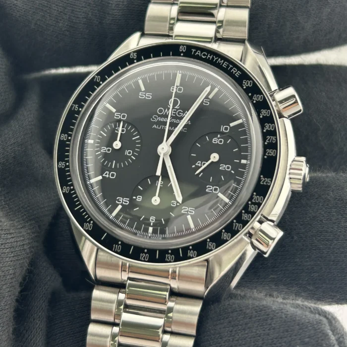 Omega Speedmaster Reduced Black Dial on Stainless Steel Ref. 3510.5 - Image 3
