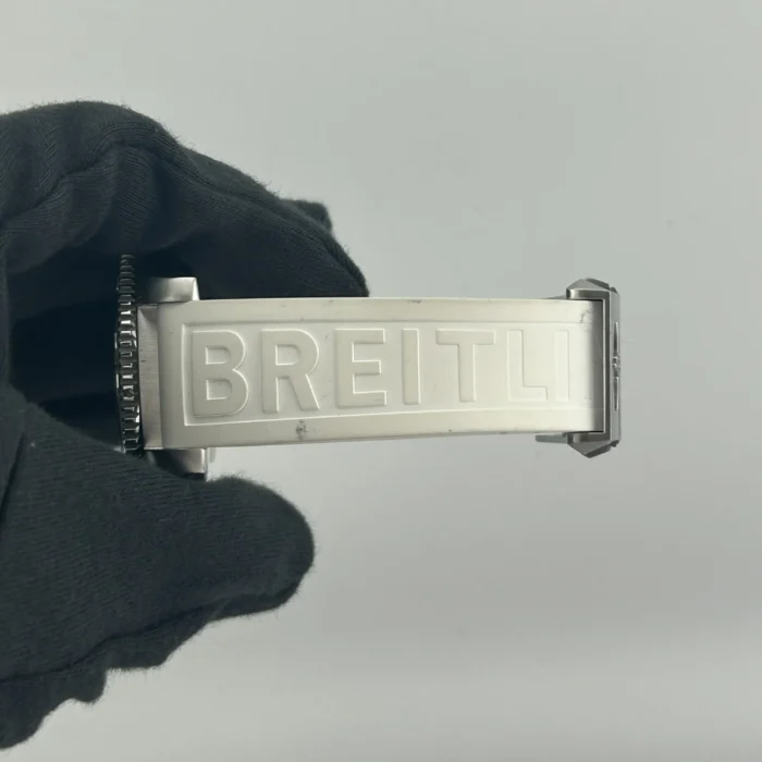 Breitling Superocean White Dial on Rubber Band Ref. A17366 with Card - Image 5