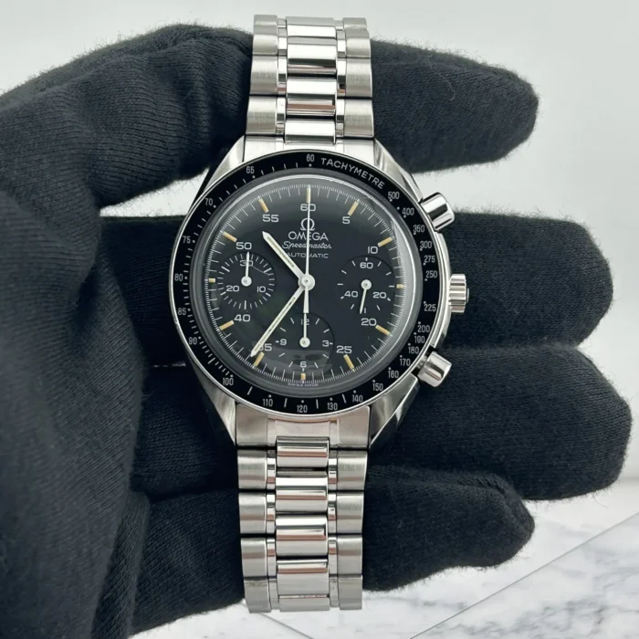 Omega Speedmaster Reduced Black Dial on Stainless Steel Ref. 3510.50 - Image 2