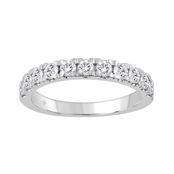 20879343_EC-122613W-1214x1214.jpg 14K WHITE GOLD 3/4CT ROUND DIAMOND LADIES BAND - Image 1
