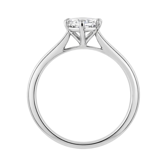 14K WHITE GOLD 2.00CT MARQUISE DIAMOND LADIES SOLITAIRE RING (CENTER STONE MARQUISE DIAMOND 2CT - Image 2