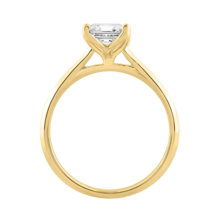 14K YELLOW GOLD 2.00CT RADIANT DIAMOND LADIES SOLITAIRE RING - Image 3