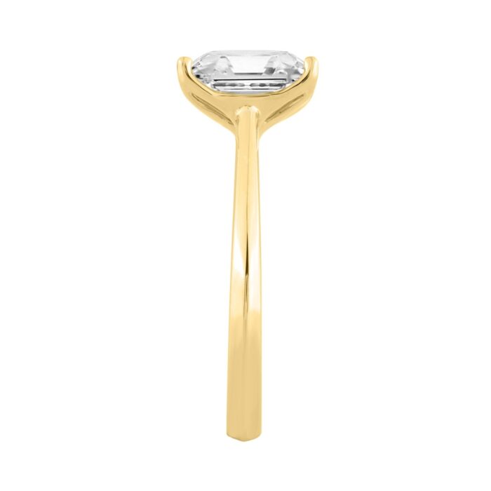 14K YELLOW GOLD 2.00CT RADIANT DIAMOND LADIES SOLITAIRE RING - Image 2