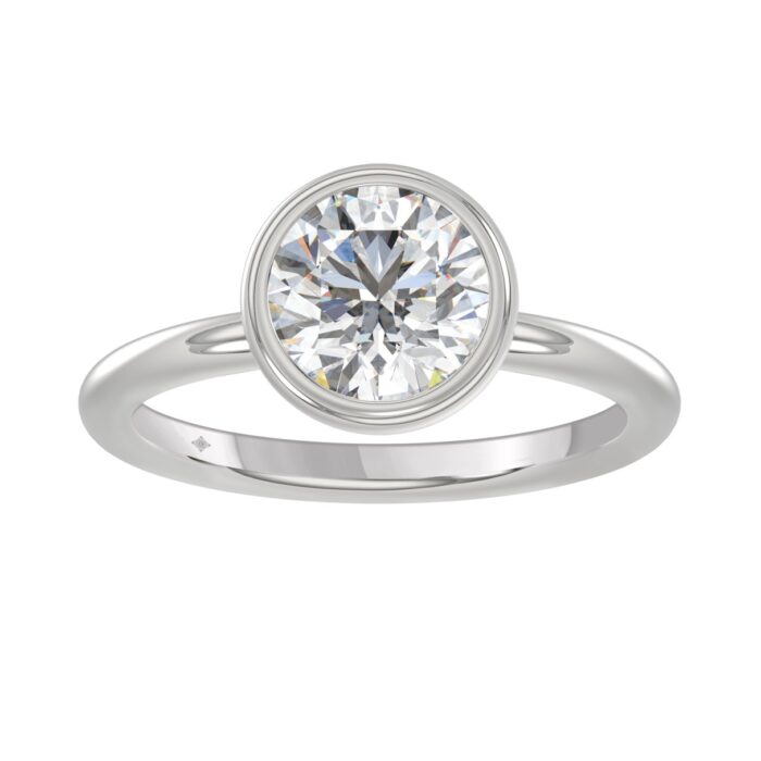 20890458_EC-108031W-1214x1214.jpg LADIES SOLITAIRE RING 2CT ROUND DIAMOND 14K WHITE GOLD (CENTER STONE ROUND DIAMOND 2CT ) - Image 1