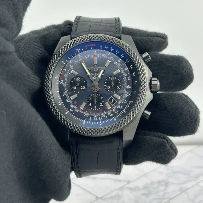 Breitling Bentley B06 Black MOP Dial on Rubber Strap Ref. MB061113/BE60 with Card 2016 - Image 2