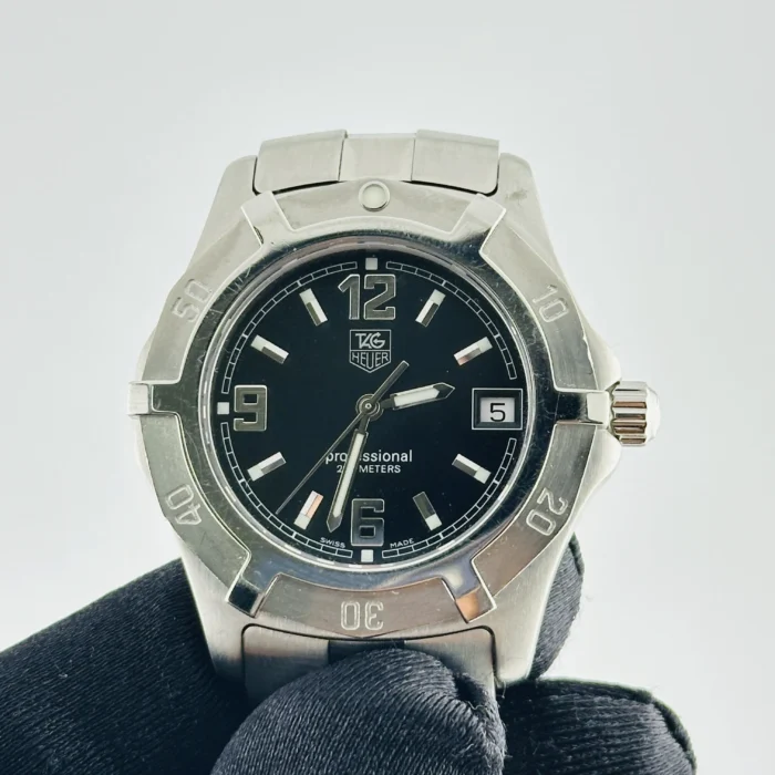 Tag Heuer Professional Black Dial on Stainless Steel Ref. WN1110.BA0332 - Image 2