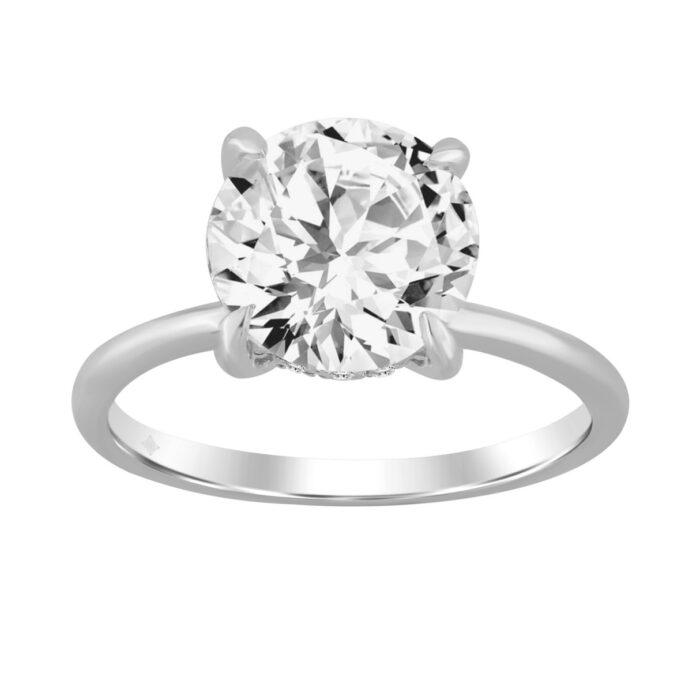 20909566_EC-141547W-1214x1214.jpg 14K WHITE GOLD 3.00CT ROUND DIAMOND LADIES RING - Image 1
