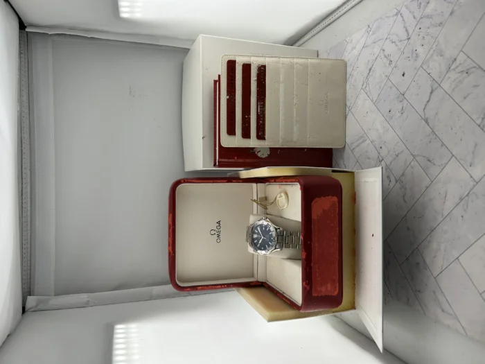 Omega Seamaster 300M Blue Dial on Stainless Steel Bracelet Ref. 2255.80.00 with Card - Image 7