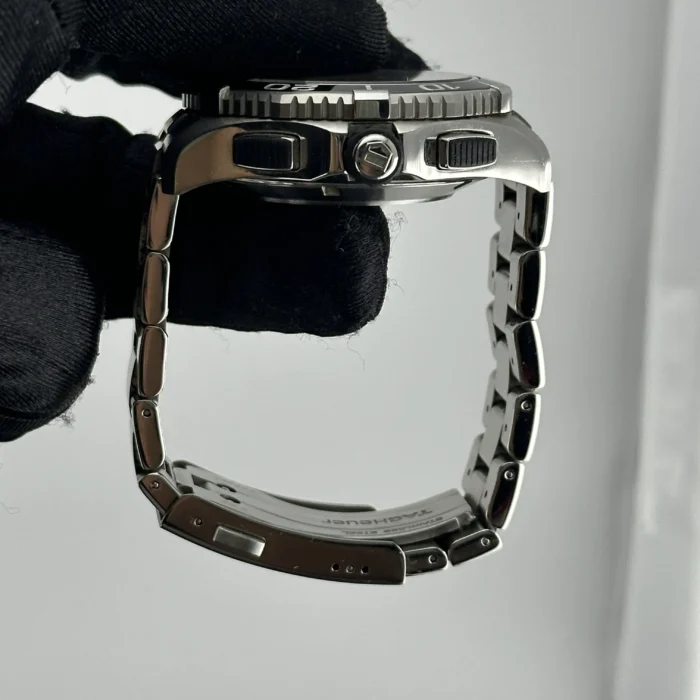 Tag Heuer Aquaracer Black Dial on Stainless Steel Bracelet Ref. CAK2110.BA0833 with Card 2014 - Image 5