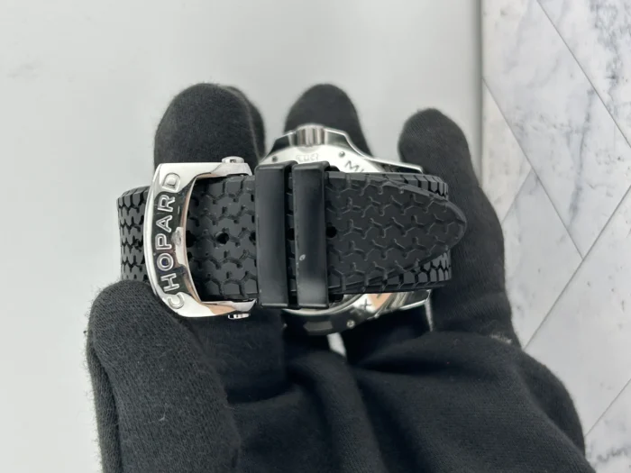 Chopard Mille Miglia GTXL Black Dial on Rubber Ref. 16/8457-3001 with Papers 2007 - Image 4