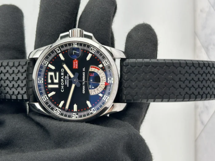 Chopard Mille Miglia GTXL Black Dial on Rubber Ref. 16/8457-3001 with Papers 2007 - Image 2