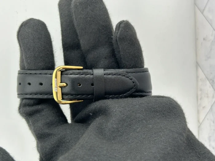Rolex Datejust Champagne Stick Dial on Generic Leather Band Ref. 16013 - Image 3
