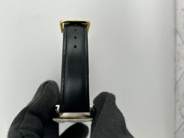 Rolex Datejust Champagne Stick Dial on Generic Leather Band Ref. 16013 - Image 4