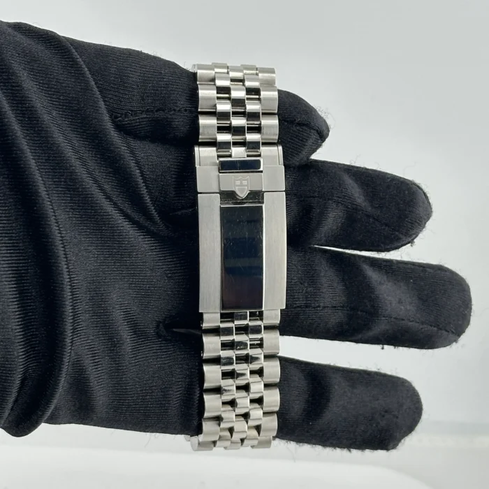 Tudor Black Bay Chrono Opaline Panda Dial Dial on Stainless Steel Bracelet Ref. M79360N-0002 with Papers 2021 - Image 4