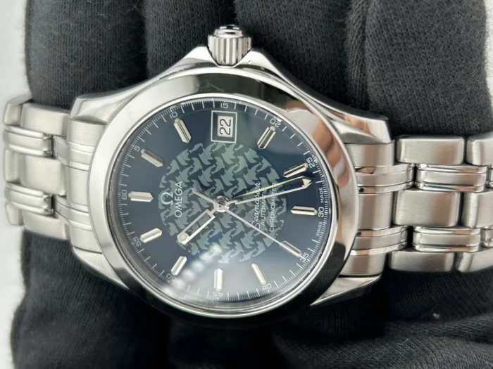 Omega Seamaster Blue Dial on Stainless Steel Bracelet Ref. 2500.80 - Image 2