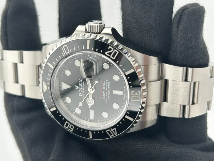 Rolex Sea-Dweller 43 Black Dial on Oyster Ref. 126600 with New Style Card (White) 2018 - Image 3