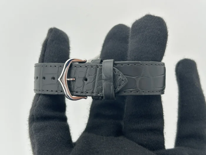 Cartier Santos Dumont Large Gray Dial on Leather Strap Ref. W2SA0028 with Card 2023 - Image 4