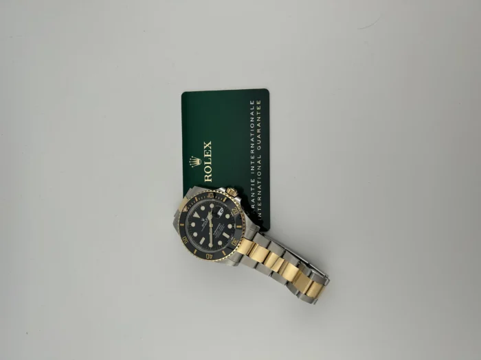 Rolex Submariner Black Dial on Oyster Bracelet Ref. 126613LN with New Style Card (green) 2022 - Image 7