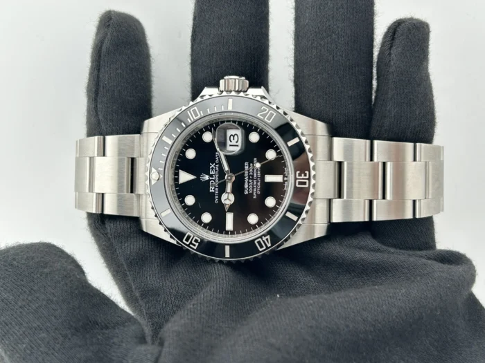 Rolex Submariner Ceramic Black steel Dial on Oyster Bracelet Ref. 126610LN with Card 2022 - Image 2