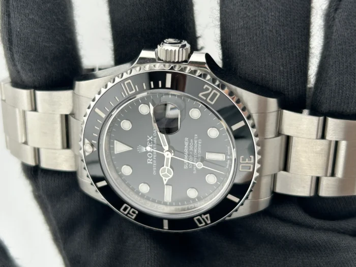 Rolex Submariner Ceramic Black steel Dial on Oyster Bracelet Ref. 126610LN with Card 2022 - Image 3