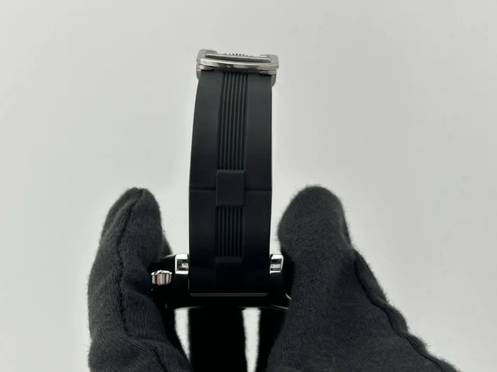 Cartier Roadster White Roman Dial on Black Rubber Band Ref. RW6206020 - Image 5