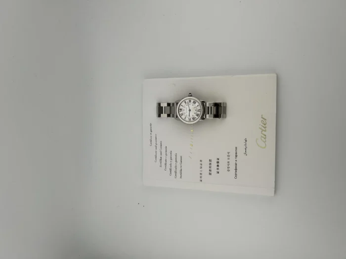 Cartier Ronde Solo Silver Dial on Bracelet Ref. W6701004 with Papers 2013 - Image 7